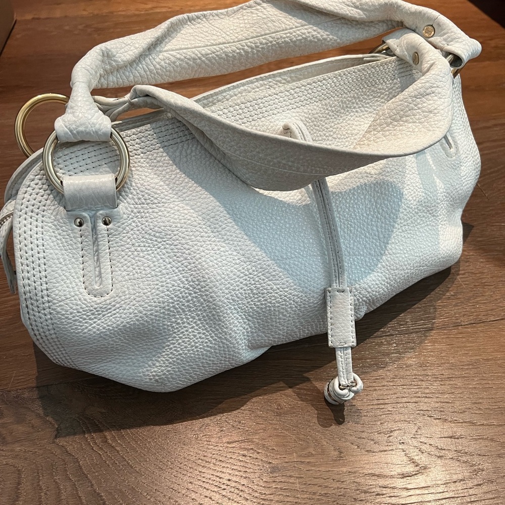 Celine Bittersweet Hobo White Slouch Shoulder Bag